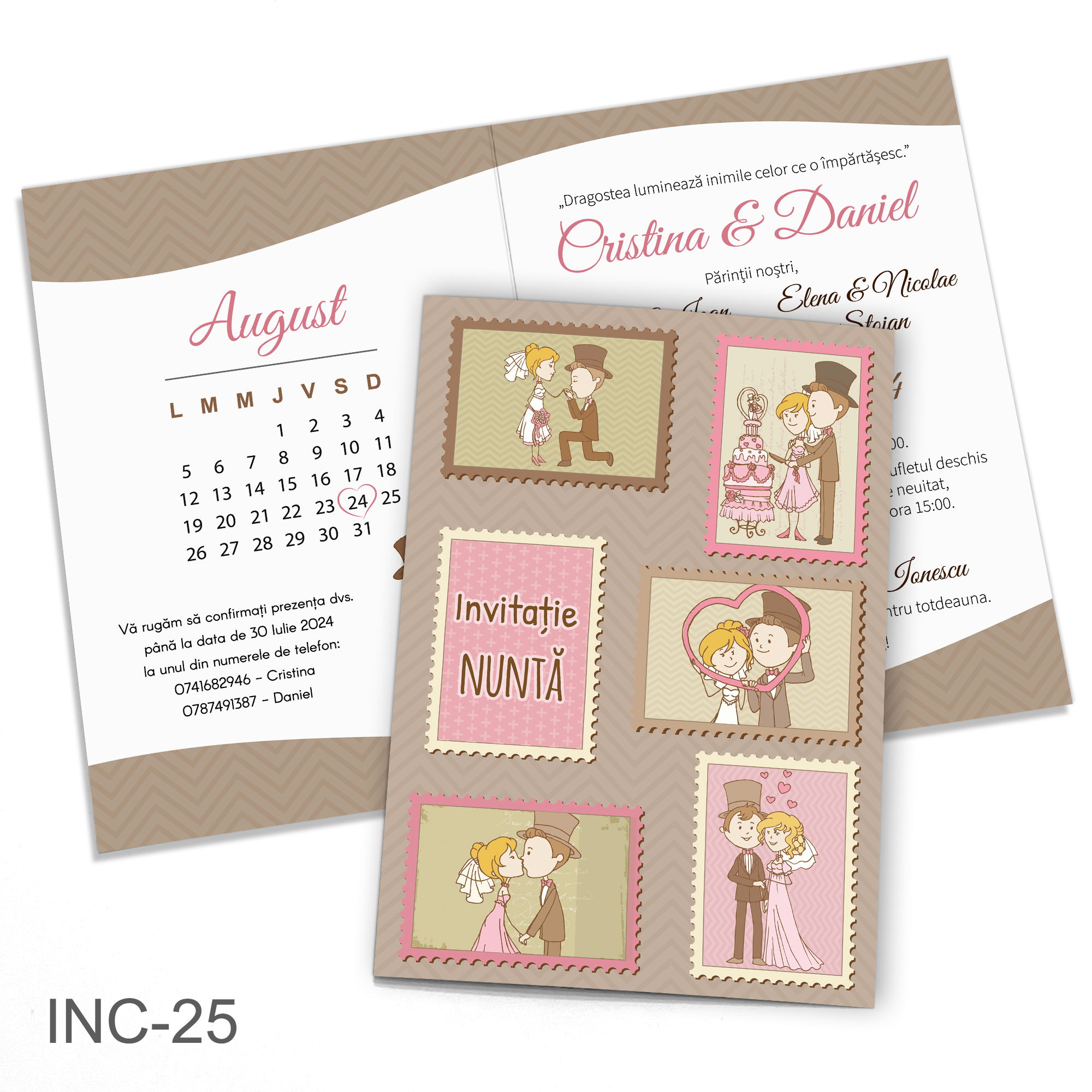 invitatii nunta haioase INC-25