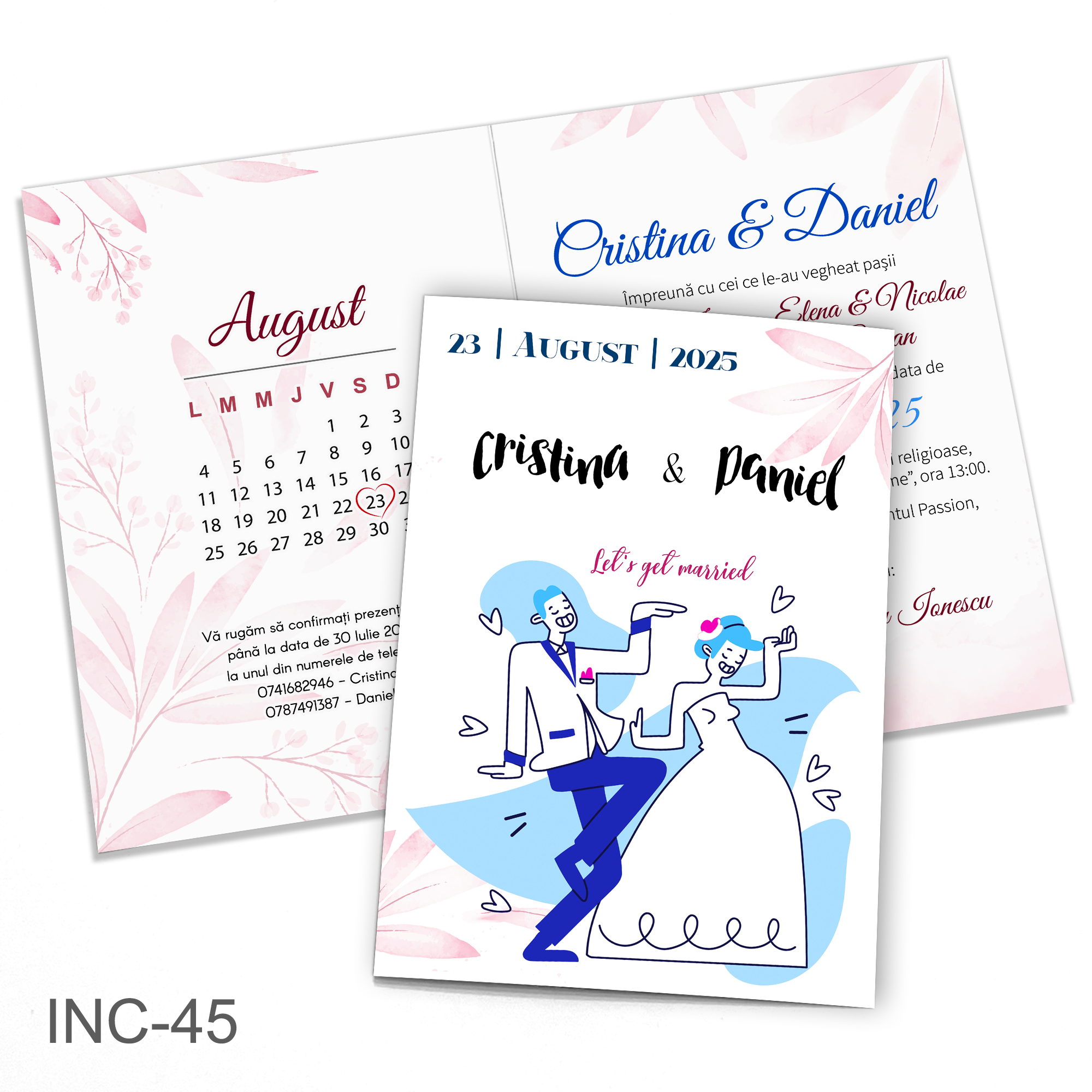 invitatii nunta haioase INC-45