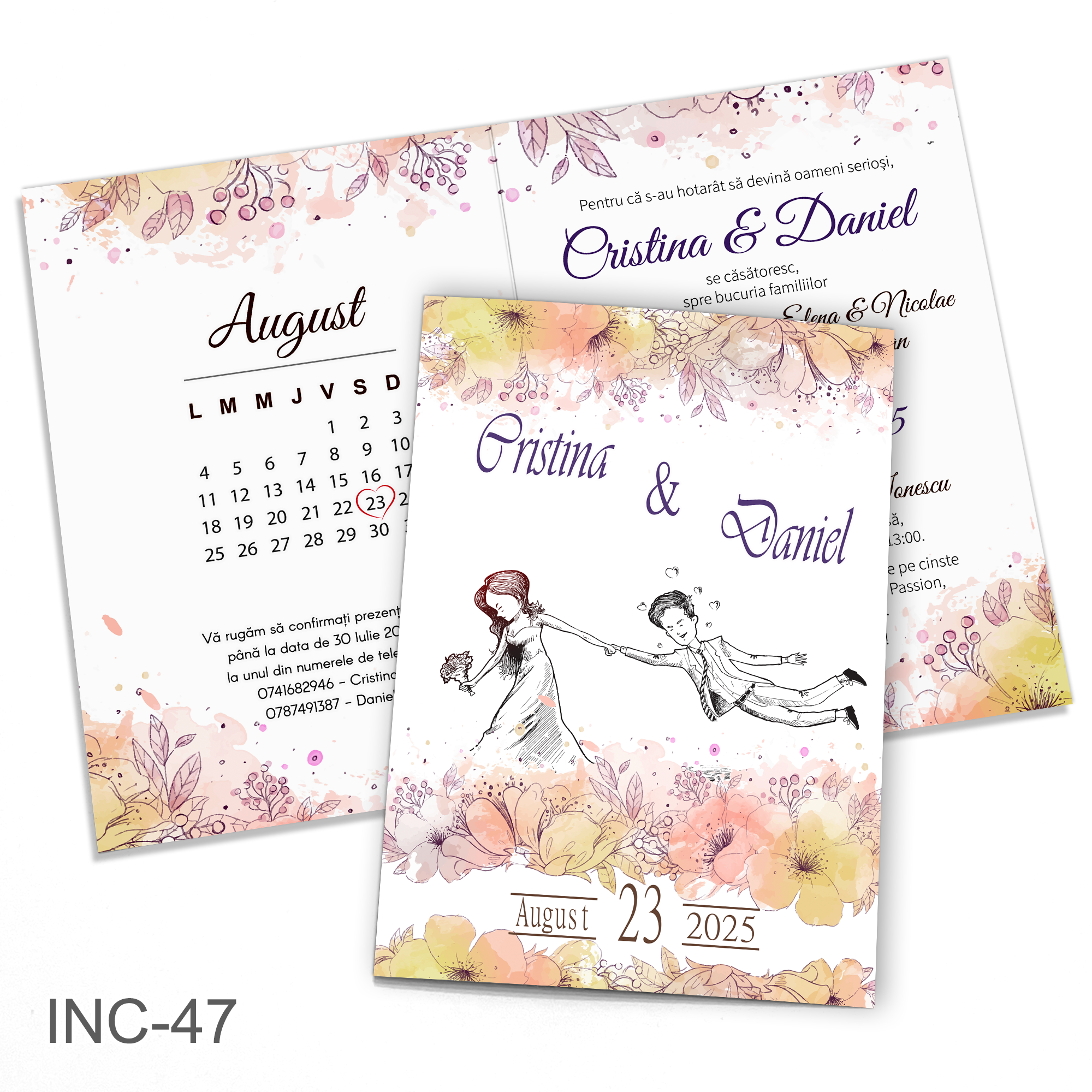 invitatii nunta haioase INC-47